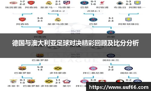 德国与澳大利亚足球对决精彩回顾及比分分析
